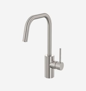Aelmaren Kitchen Mixer Tap, Stainless Steel